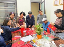 Các tổ bầu cử xã Hoài Đức “chạy nước rút” cho ngày hội bầu cử