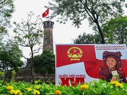 Phường Ba Đình rực rỡ cờ hoa, sẵn sàng cho Ngày hội lớn của toàn dân