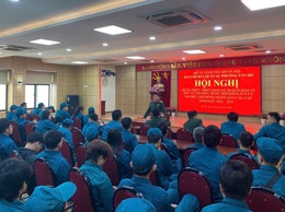 Ban Chỉ huy Quân sự phường Tây Hồ quán triệt nhiệm vụ sẵn sàng chiến đấu bảo vệ ngày bầu cử