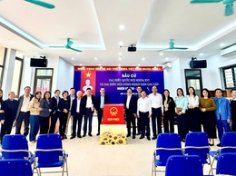 Kiểm tra công tác tuyên truyền, cổ động trực quan phục vụ bầu cử tại phường Định Công