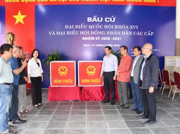 Phường Giảng Võ rà soát toàn diện công tác chuẩn bị bầu cử tại các điểm bỏ phiếu