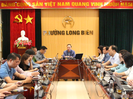 Phường Long Biên họp rà soát công tác chuẩn bị trước Ngày bầu cử