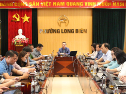 Phường Long Biên họp rà soát công tác chuẩn bị trước Ngày bầu cử