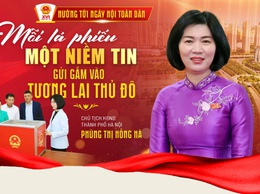 Mỗi lá phiếu một niềm tin gửi gắm vào tương lai Thủ đô