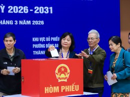 Phường có hơn 60.000 cử tri ở Hà Nội chạy thử quy trình bỏ phiếu