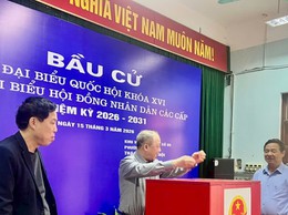 Công tác chuẩn bị tại các điểm bỏ phiếu phường Phú Diễn: Nhiều cách làm khoa học, hiệu quả