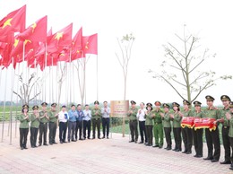 Khánh thành công trình Cụm cờ và đường hoa phong linh tại xã Minh Châu chào mừng bầu cử Quốc hội khóa XVI và HĐND các cấp nhiệm kỳ 2026 – 2031.