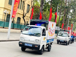 Ba Đình: Ra quân cao điểm lập lại trật tự đô thị, chào mừng ngày hội bầu cử của toàn dân