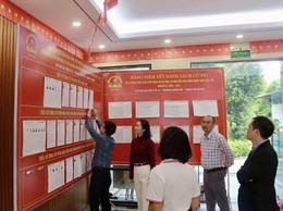 Kiểm tra, rà soát những công đoạn cuối cùng phục vụ bầu cử