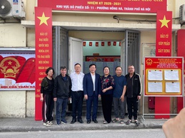 Phường Hồng Hà kiểm tra công tác chuẩn bị cho ngày bầu cử đại biểu quốc hội khóa XVI và Đại biểu HĐND các cấp nhiệm kỳ 2026-2031