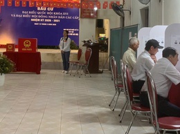 95% cử tri phường Tây Tựu đi bầu cử, 04 khu vực bỏ phiếu hoàn thành 100% cử tri đi bầu cử