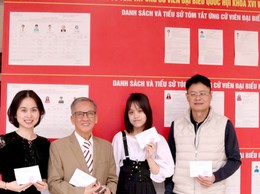 Lá phiếu gửi trọn niềm tin của cử tri phường Nghĩa Đô