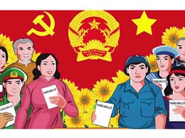 KHÔNG KHÍ TRANG NGHIÊM TRONG GIỜ PHÚT MỞ ĐẦU NGÀY BẦU CỬ TẠI PHƯỜNG LÁNG