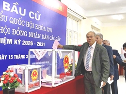 66 khu vực bỏ phiếu trên địa bàn phường Hà Đông đồng loạt khai mạc bầu cử Quốc hội khóa XVI và HĐND các cấp nhiệm kỳ 2026- 2031