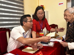 Cuộc bầu cử trên địa bàn xã Đoài Phương thành công tốt đẹp