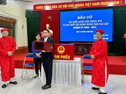 31 khu vực bỏ phiếu xã Hoài Đức đồng loạt khai mạc lúc 6h30