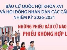 Bầu cử Quốc hội và HĐND: Những phiếu bầu cử nào là phiếu không hợp lệ?