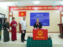 Gia Lâm rộn ràng ngày hội bầu cử – Cử tri nô nức thực hiện quyền và nghĩa vụ công dân