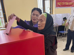 XÃ NỘI BÀI TƯNG BỪNG KHAI MẠC NGÀY HỘI BẦU CỬ