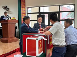 Cử tri xã Thường Tín nô nức đi bầu cử