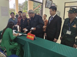 Xã Bình Minh: 46 khu vực bỏ phiếu đồng loạt khai mạc lúc 7 h