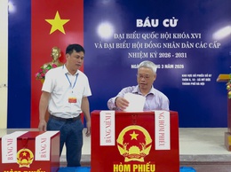 Mỹ Đức: 99,67% cử tri đi bầu cử trong ngày hội lớn