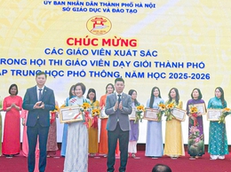 THPT PHAN HUY CHÚ – QUỐC OAI VIẾT TIẾP THÀNH TÍCH XUẤT SẮC TẠI HỘI THI GIÁO VIÊN DẠY GIỎI CẤP THÀNH PHỐ NĂM HỌC 2025 – 2026