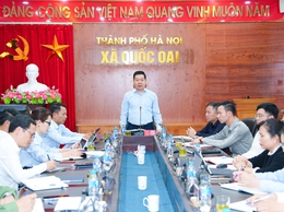 Đảng ủy xã Quốc Oai tổ chức hội nghị Ban Chấp hành mở rộng nghe báo cáo kết quả công tác bầu cử