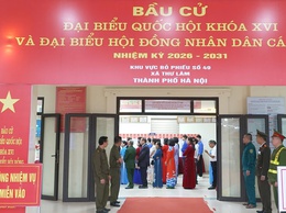 KHAI MẠC BẦU CỬ TẠI 51 KHU VỰC BỎ PHIẾU BẦU CỬ ĐẠI BIỂU QUỐC HỘI VÀ ĐẠI BIỂU HĐND CÁC CẤP NHIỆM KỲ 2026-2031 TRÊN ĐỊA BÀN XÃ THƯ LÂM