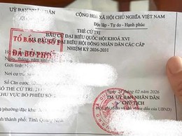 Cảnh báo nguy cơ lộ thông tin cá nhân khi đăng tải thẻ cử tri trên các nền tảng mạng xã hội 