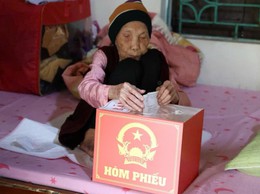 Minh Châu hoàn tất bầu cử sớm: 100% cử tri tham gia bỏ phiếu