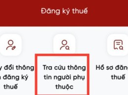 Hướng dẫn cập nhật thông tin người phụ thuộc trên Etax Mobile