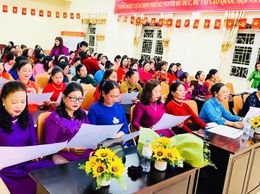 Các chi hội Phụ nữ xã Ô Diên sôi nổi tổ chức các hoạt động kỷ niệm 116 năm ngày Quốc tế phụ nữ 8/3; 1986 năm cuộc khởi nghĩa Hai Bà Trưng 