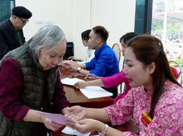 Ứng Hòa: Cuộc bầu cử diễn ra an toàn, tỷ lệ cử tri đi bầu đạt trên 99%