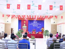 Hơn 33.000 cử tri tại xã Hòa Phú tham gia bỏ phiếu, đạt 99,44%

