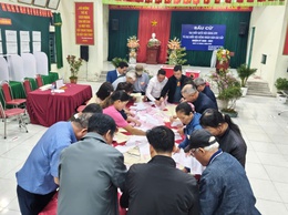 Xã Phú Xuyên: Cuộc bầu cử diễn ra an toàn, tỷ lệ cử tri đi bầu đạt 99,88%