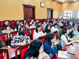 Khai giảng lớp bồi dưỡng lý luận chính trị dành cho đảng viên mới khóa I/2026 tại Trung tâm Chính trị phường Tây Hồ