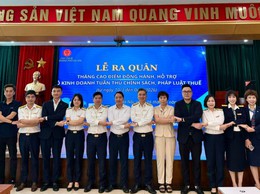 Thuế cơ sở 11  - Thuế TP Hà Nội hưởng ứng Lễ ra quân “Tháng cao điểm đồng hành, hỗ trợ hộ kinh doanh, cá nhân kinh doanh tuân thủ pháp luật thuế”