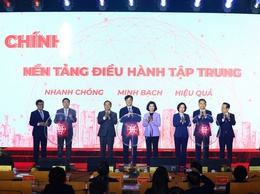 Hòa Lạc tham dự Lễ khai trương Nền tảng điều hành tập trung của Đoàn ĐBQH và HĐND TP Hà Nội