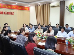 Phú Cát dự hội nghị trực tuyến triển khai công tác tuyển sinh vào các cấp học năm học 2026 – 2027