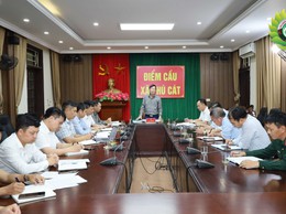 Hội nghị giao ban Ban Chỉ đạo giải phóng mặt bằng các dự án trên địa bàn xã Phú Cát