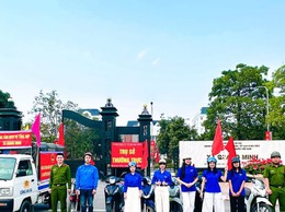 Tuổi trẻ xã Quang Minh hướng về ngày hội non sông