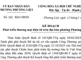 Kế hoạch phát triển thương mại điện tử trên địa bàn phường Phương Liệt năm 2026