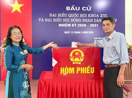 Những người lặng thầm góp sức cho ngày hội non sông ở Hoài Đức