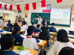 TRƯỜNG THCS YÊN SỞ TỔ CHỨC CHƯƠNG TRÌNH TRUYÊN TRUYỀN QUẢN LÝ CHẤT THẢI NHỰA VÀ GIẢM RÁC THẢI NHỰA