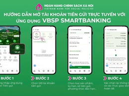 UBND XÃ MÊ LINH – PHÒNG GIAO DỊCH NGÂN HÀNG CHÍNH SÁCH XÃ HỘI MÊ LINH TIỀN GỬI TRỰC TUYẾN QUA ỨNG DỤNG VBSP SMARTBANKING