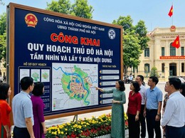 THÔNG TIN LẤY Ý KIẾN UBND CẤP XÃ VÀ CÔNG ĐỒNG DÂN CƯ CÓ LIÊN QUAN ĐẾN QUY HOẠCH TỔNG THỂ THỦ ĐÔ HÀ NỘI TẦM NHÌN 100 NĂM