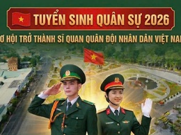 
Tuyển sinh quân sự năm 2026