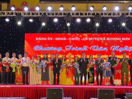 Chương trình văn nghệ chào mừng thành công bầu cử 