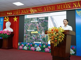 Thường Tín lấy ý kiến Nhân dân phương án tuyến tỷ lệ 1/500 Dự án trục không gian Quốc lộ 1A gắn với chỉnh trang và tái thiết đô thị.